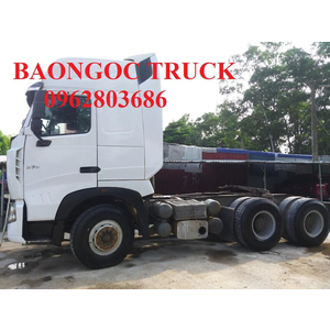 XE ĐẦU KÉO HOWO CŨ MÁY 375HP CẦU DẦU