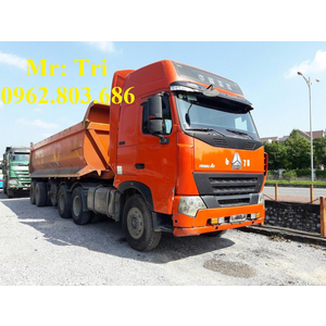 Xe đầu kéo howo 375 cầu láp cũ đã qua sử dụng
