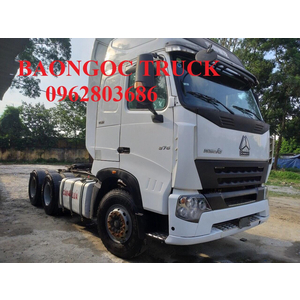 XE ĐẦU KÉO HOWO CŨ MÁY 375HP CẦU DẦU