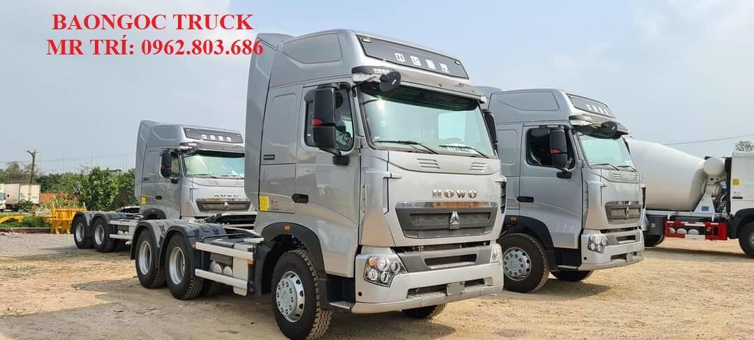 Xe đầu kéo howo máy man Đức 440 hp sitrack