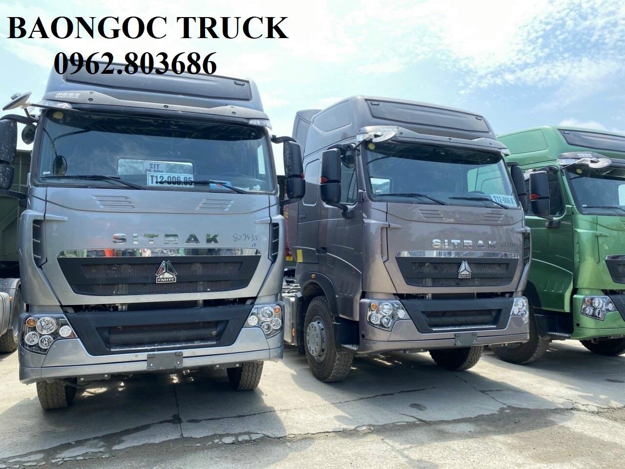 xe đầu kéo howo sitruck máy 440 hp
