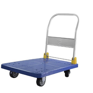 Xe đẩy hàng 4 bánh MINGWEI tải trọng 200kg - 400kg gấp gọn