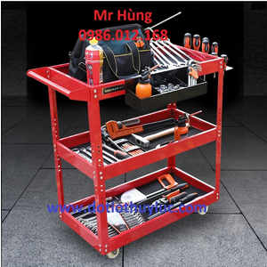 Xe đẩy đựng đồ nghề 3 tầng