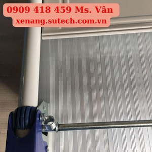 Xe đẩy hàng đáy thép gấp gọn