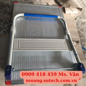 Xe đẩy hàng sàn thép 300kg 1 tầng