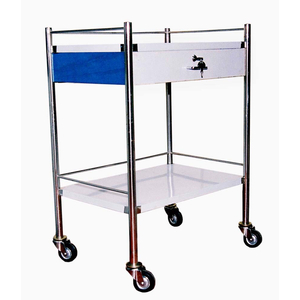 Xe đẩy inox 2 tầng 40 x 60 (có hộc)