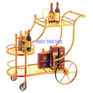 XE ĐẨY PHỤC VỤ RƯỢU CAO CẤP
