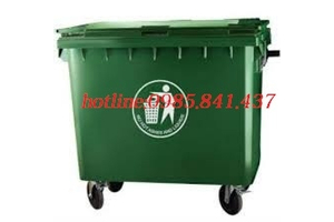 Xe đẩy rác 400 lít- hàng mới nhập kho- giảm giá cực sốc