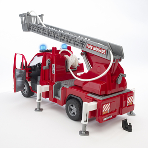 Xe đồ chơi Bruder cho trẻ mô hình Xe cứu hỏa có thang MERCEDES