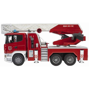 Xe đồ chơi cho bé Bruder giá rẻ mô hình xe cứu hỏa thang xoay SCANIA