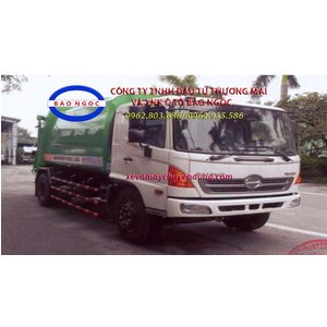 Xe ép chở rác 12 khối (m3) hino FG
