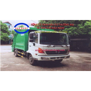 Xe ép rác 8 khối (m3) hino HINO FC