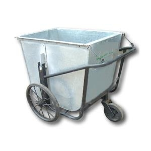 Xe gom đẩy rác 500L