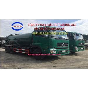 Xe hút chất thải, hút bể phốt 12 khối dongfeng