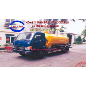 Xe hút chất thải 6 khối(m3) hyundai HD800