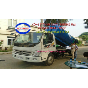 Xe hút chất thải 7 khối thaco ollin 700C