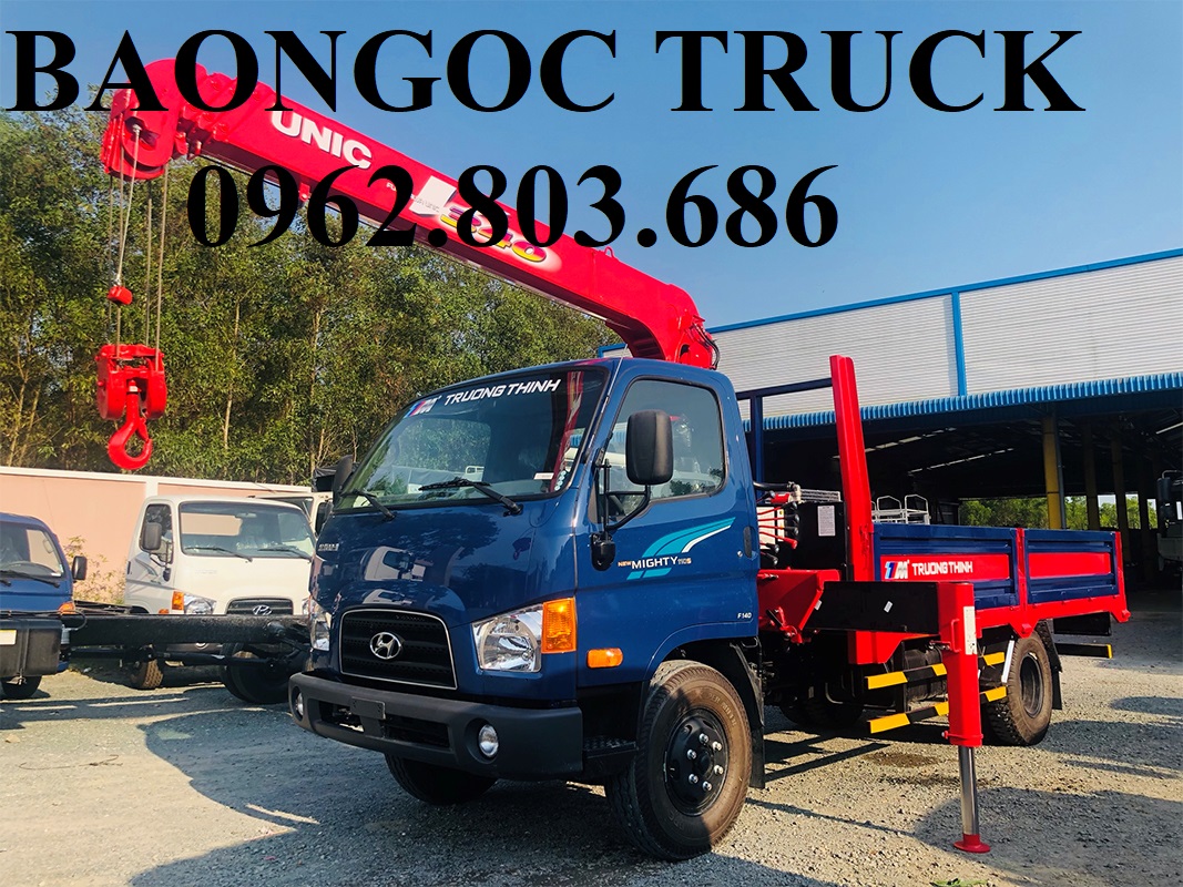 Xe hyundai 110s gắn cẩu