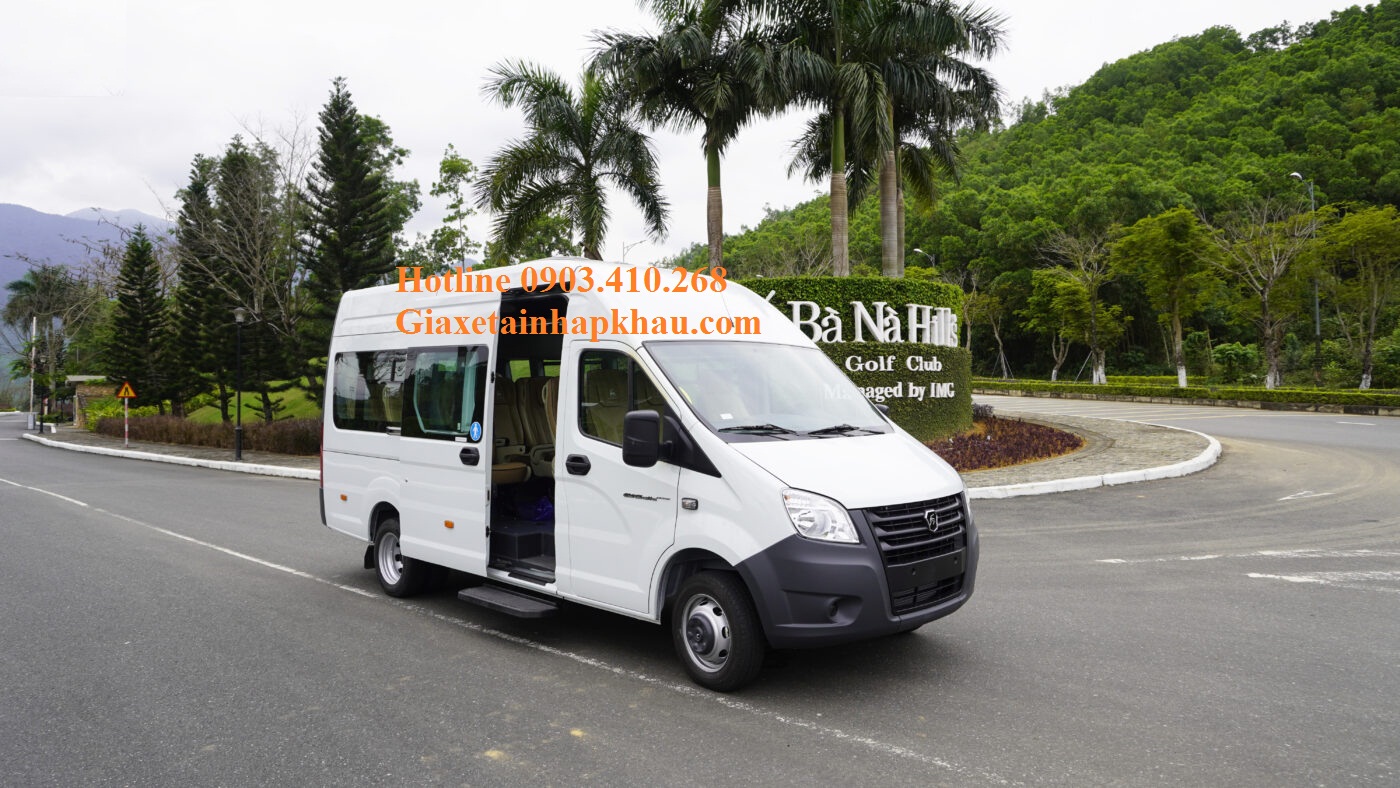 Xe khách GAZ 16 chỗ mới nhất 2024, ghế âu - Xe Mini Bus 16 chỗ đời mới nhất GAZ - Hotline 0903410268