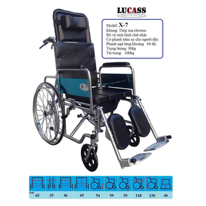 Xe lăn bô, ngả sau Lucass X-7