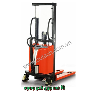 Xe nâng bán tự động 1.5 tấn cao 2000mm, Xe nâng điện đẩy tay 1.5 tấn 2.0m