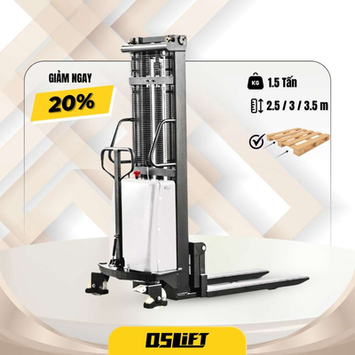 Xe nâng bán tự động 1.5 Tấn QSS15