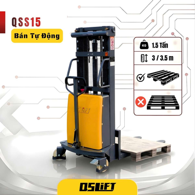 Xe nâng bán tự động 1.5 Tấn QSS15