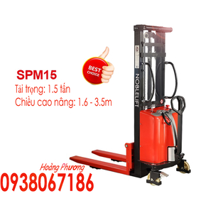 XE NÂNG BÁN TỰ ĐỘNG 1.5 TẤN - SPM15