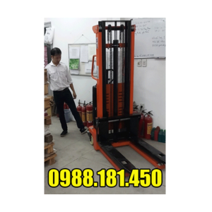 Xe nâng bán tự động 1 tấn 2.5m nhập khẩu