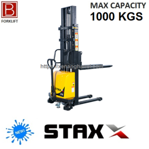 Xe nâng tay bán tự động nâng cao 2m Model DYC10-20 Tải nâng 1000/1500 Kg