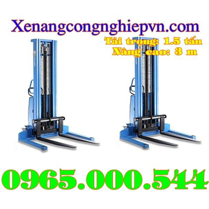 Xe nâng bán tự động chân rộng 1.5 tấn Eoslift - USA