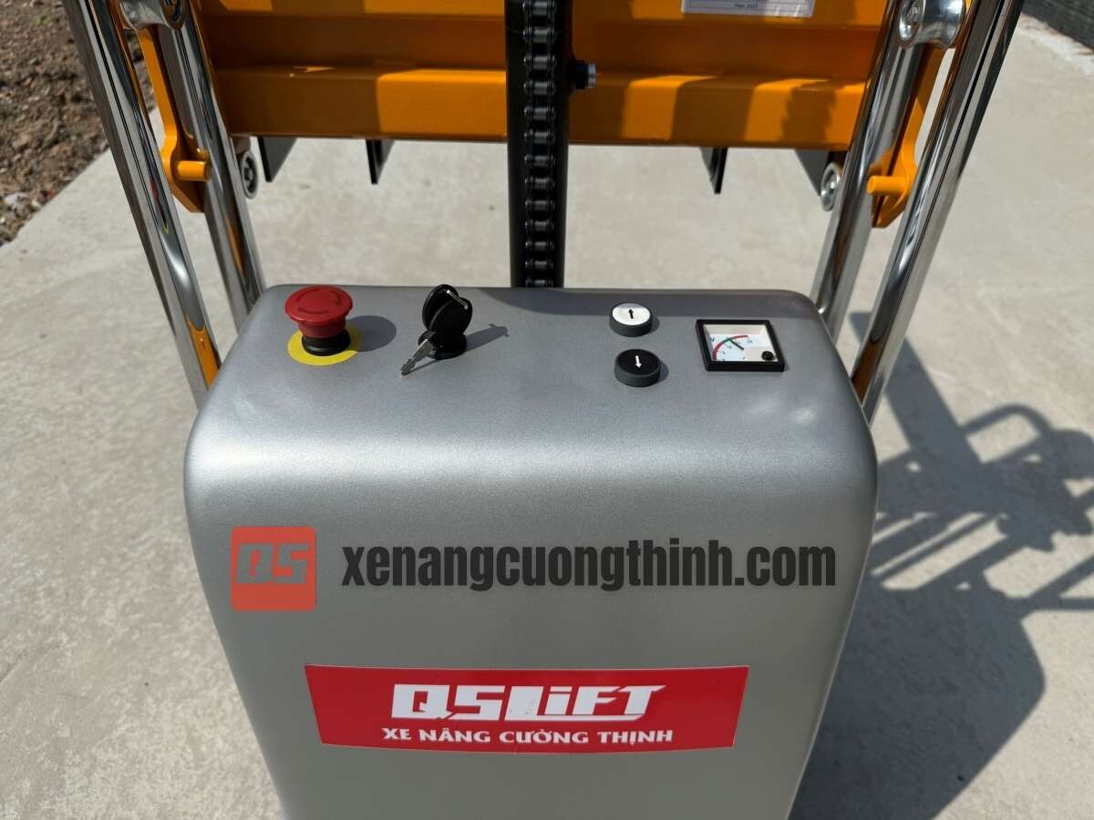 Xe Nâng Bán Tự Động Mini 400Kg | QSLift EPS0415