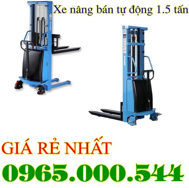 xe nâng bán tự động tại Bắc Ninh