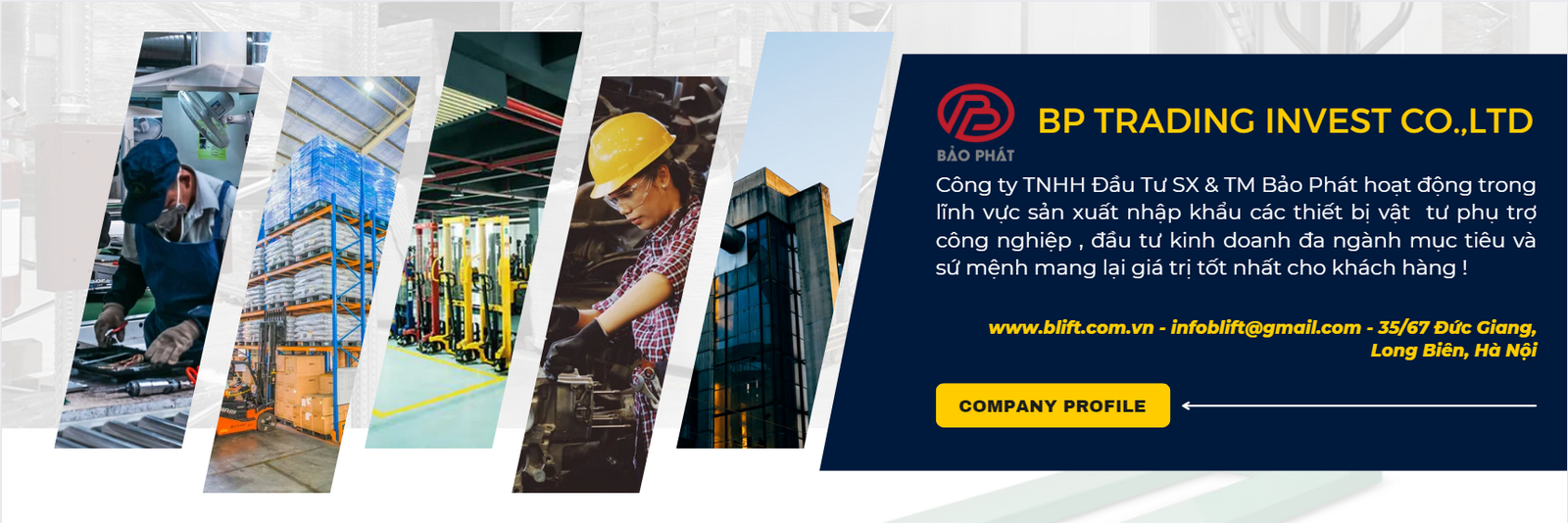 GIỚI THIỆU XE NÂNG BLIF