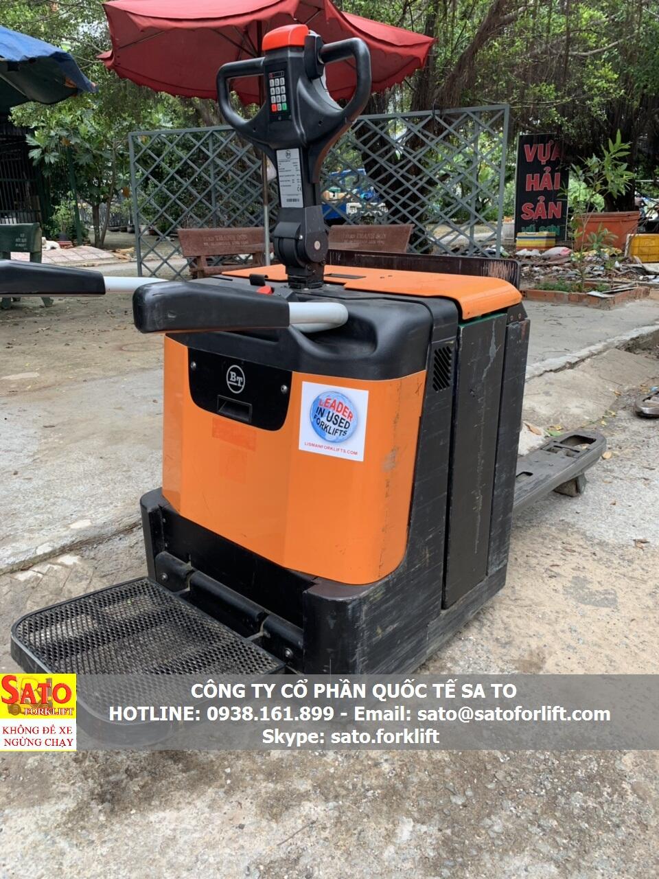 Xe nâng BT - Xe nâng nhà kho - Xe nâng con cóc (pallet mover)