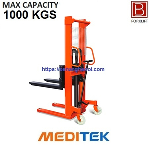 Xe nâng tay cao D1.0 tải trọng 1000kg