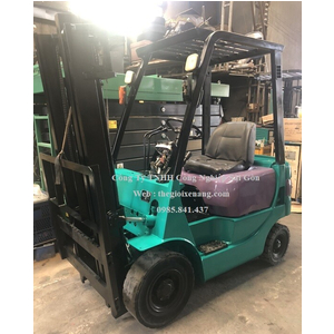 XE NÂNG DẦU CŨ NGỒI LÁI 1500KG 3 MÉT MITSUBISHI