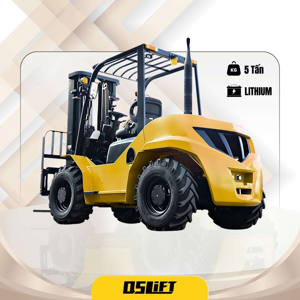 Xe Nâng Vượt Địa Hình Gồ Ghề - 2.5 Tấn - Giá Tốt Nhất 2025