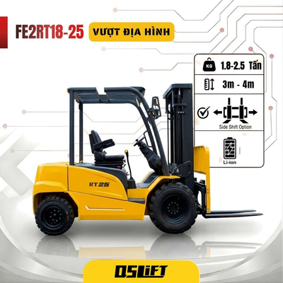 Xe Nâng Ngồi Lái Địa Hình