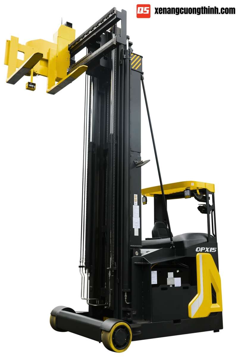 Xe nâng điện reach truck 3 chiều - Xe nâng VNA