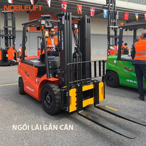 XE NÂNG ĐIỆN CAO 4M GẮN CÂN