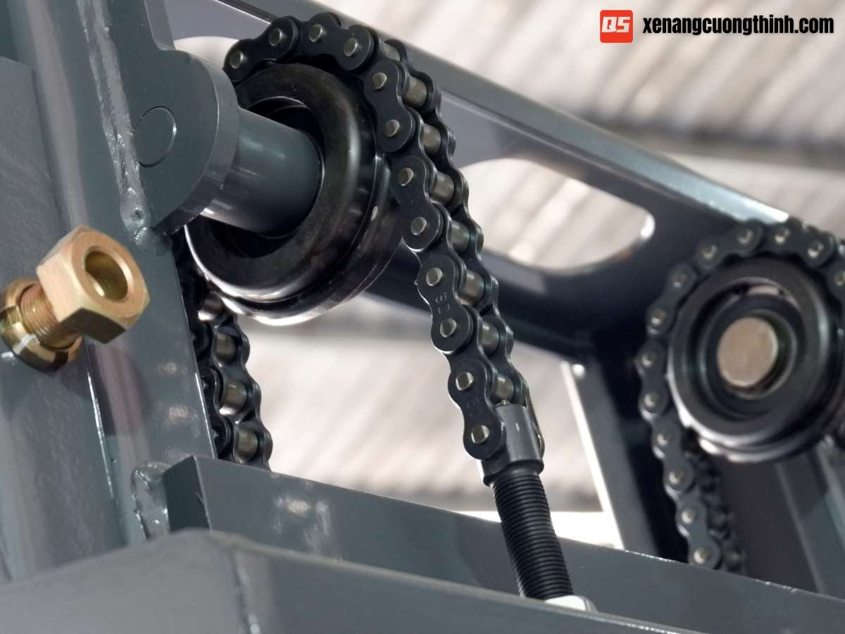 Xe nâng điện chân rộng đi bộ lái | Pallet 2 mặt