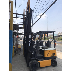 XE ĐIỆN CŨ NGỒI LÁI FB15 TCM