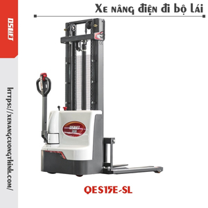 Xe nâng điện chân rộng 1.5 Tấn | QSLift QES15E-SL