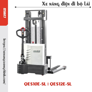 Xe nâng điện chân rộng 1 Tấn QSLift QES10E-SL