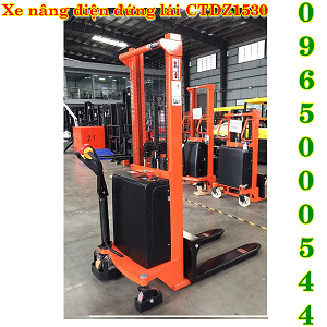 Xe nâng điện đứng lái 1.5 tấn 3 m giảm giá khuyến mãi cực sốc