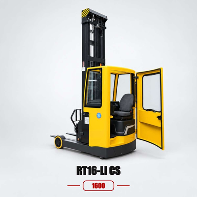 Xe Nâng Điện Đứng Lái Reach Truck 1.6 Tấn Dùng Trong Kho Lạnh
