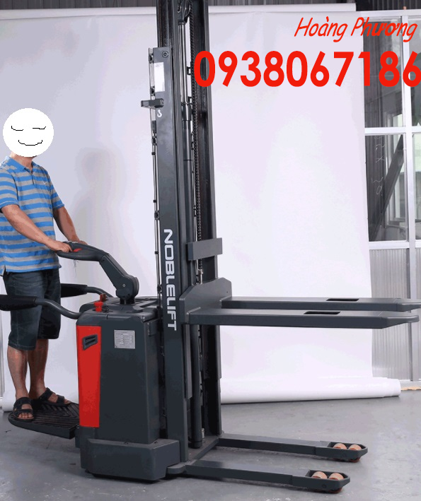 XE NÂNG ĐIỆN ĐỨNG LÁI - STACKER NOBLELIFT - Hotline: 0938 067 186