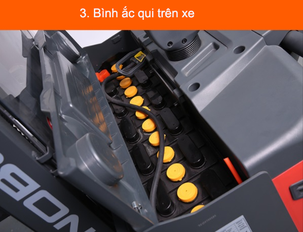 XE NÂNG ĐỨNG LÁI CÓ BỆ ĐỨNG 1.2 - 1.5 TẤN 