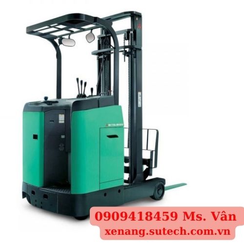 Xe nâng điện đứng lái 3 tấn Mitsubishi