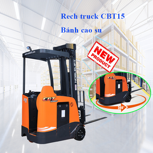 XE NÂNG ĐIỆN ĐỨNG LÁI BÁNH LỚN CBT15